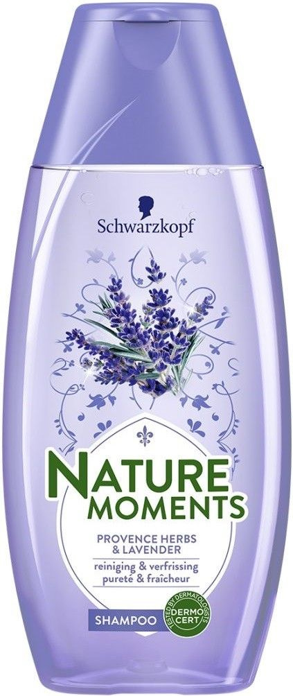 Voordeeldrogisterij Schwarzkopf Shampoo Nature Moments Provence Herbs & Lavender - 250 ML aanbieding