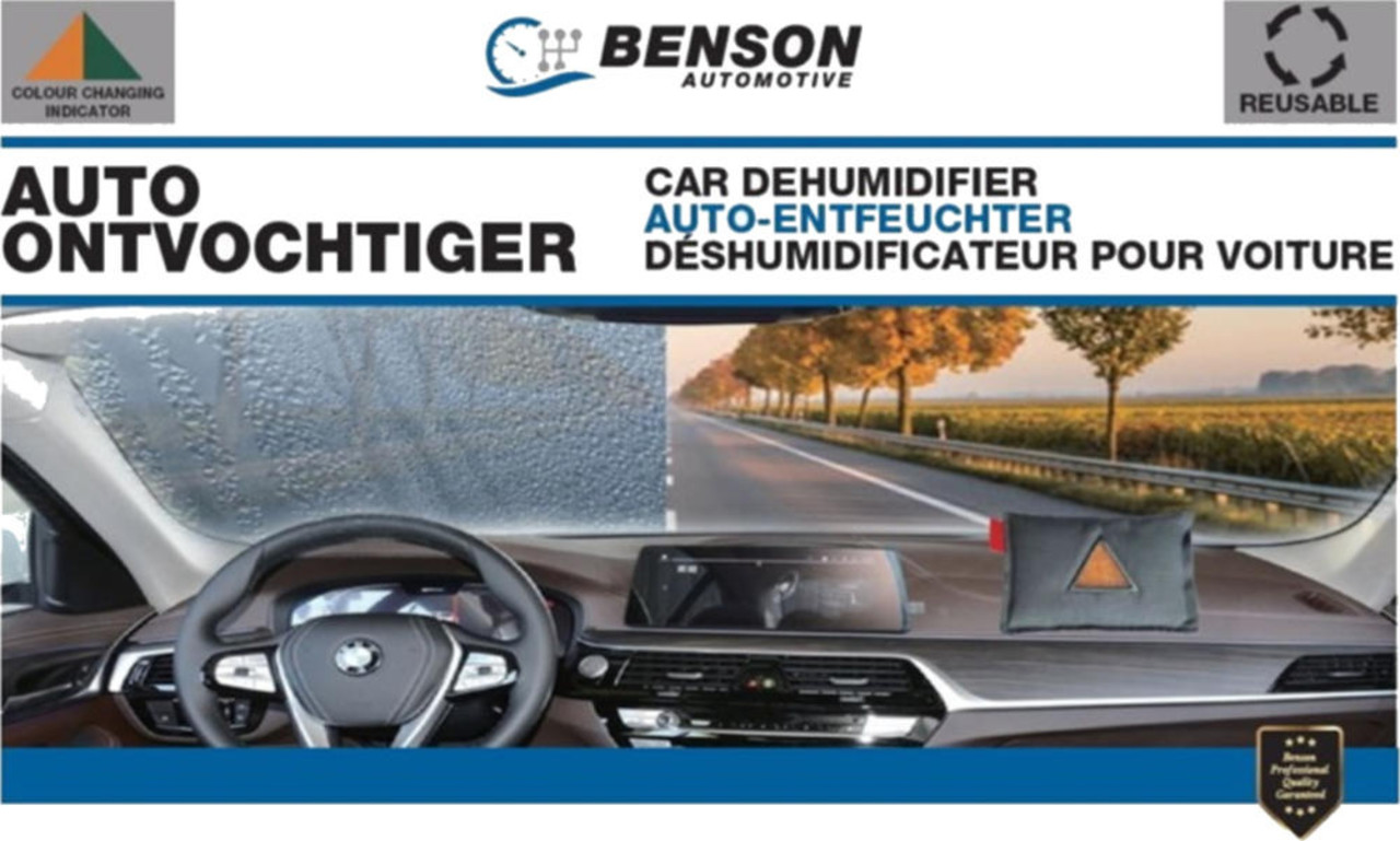 Benson Auto Ontvochtiger Met Volheidsindicator 125 ml