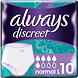 Always Always Discreet Pants Normal (Voor Urineverlies) Maat L - 10 Stuks Always Always Discreet Pants Normal (Voor Urineverlies) Maat L - 10 Stuks