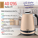 Adler Adler Kampioen Goud Waterkoker Met LCD Display - 1,7L Adler Adler Kampioen Goud Waterkoker Met LCD Display - 1,7L