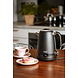 Adler Adler Satijn Zwarte Waterkoker met LCD Display - 1,7L Adler Adler Satijn Zwarte Waterkoker met LCD Display - 1,7L