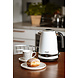 Adler Adler Satijn Witte Waterkoker Met LCD Display - 1,7L Adler Adler Satijn Witte Waterkoker Met LCD Display - 1,7L