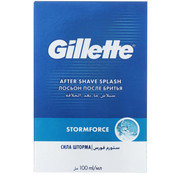 Gillette Gillette Aftershave Splash Stormforce - 100 ml.