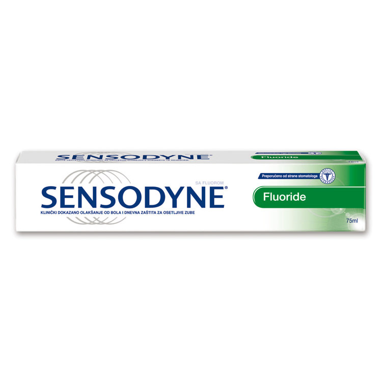 Voordeeldrogisterij Sensodyne Fluoride Tandpasta - 75 ml aanbieding
