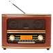 Adler Adler Retro Radio Met Bluetooth AD 1187 - Bruin Adler Adler Retro Radio Met Bluetooth AD 1187 - Bruin