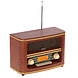 Adler Adler Retro Radio Met Bluetooth AD 1187 - Bruin Adler Adler Retro Radio Met Bluetooth AD 1187 - Bruin