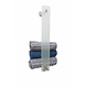 Alpina Alpina Handdoekhouder Mat Glas/RVS - 59 x 13 x 9 cm Alpina Alpina Handdoekhouder Mat Glas/RVS - 59 x 13 x 9 cm