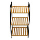 Huismerk Premium Badkamerrek Bamboe - 38 X 32,5 X 70 CM Huismerk Premium Badkamerrek Bamboe - 38 X 32,5 X 70 CM