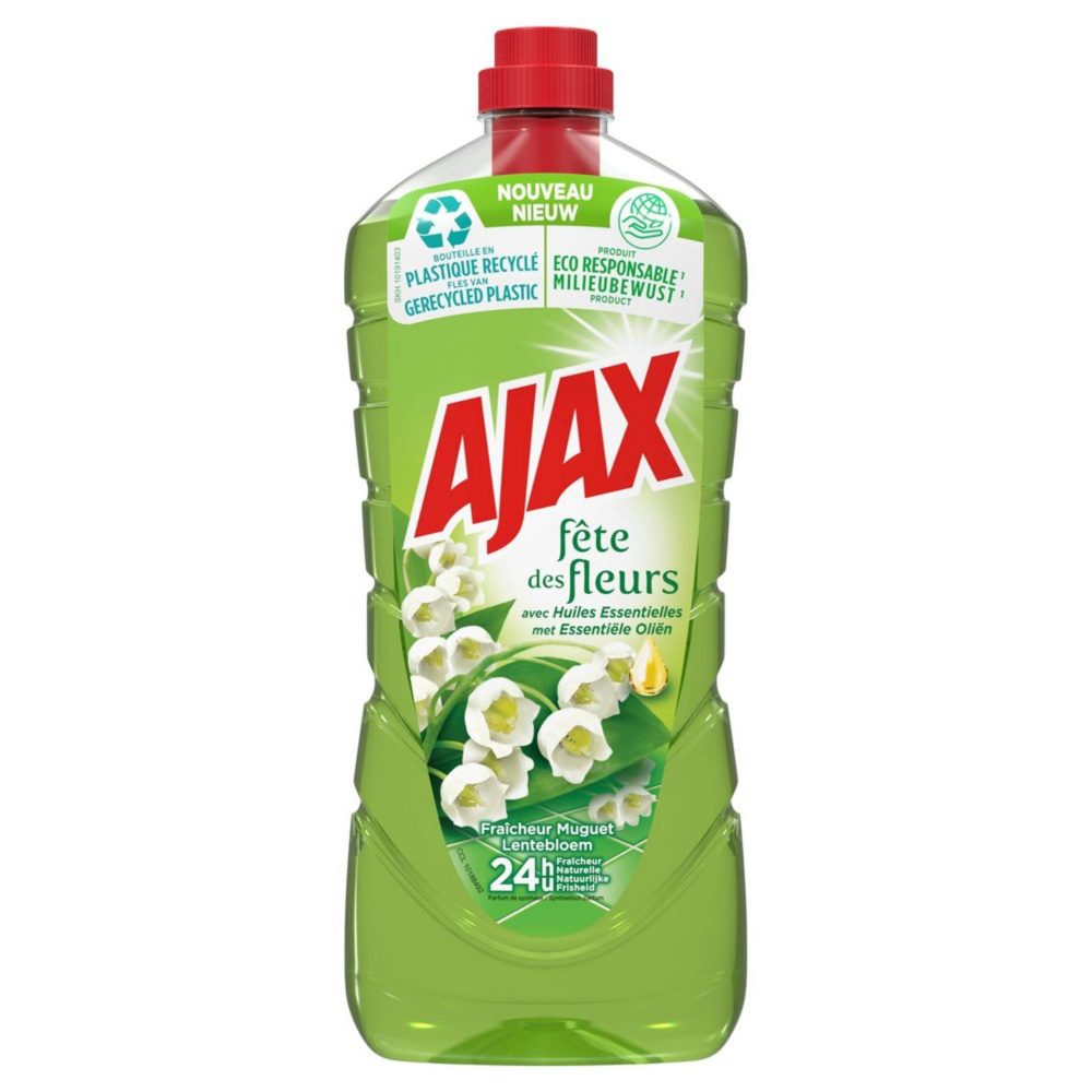 Voordeeldrogisterij Ajax Allesreiniger Lentebloem - 1.25 Liter aanbieding