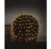 Huismerk Premium 90 LED Lampjesnet Warmwit + Multicolor - 200 x 100 cm