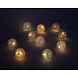 Benson Benson Led Lichtsnoer Cotton Ball - 10 Led Lampen Benson Benson Led Lichtsnoer Cotton Ball - 10 Led Lampen