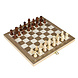 Huismerk Premium 3-In-1 Spelbord - 29.5 X 29 X 2 CM Huismerk Premium 3-In-1 Spelbord - 29.5 X 29 X 2 CM