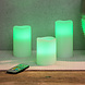 Huismerk Vlam-loze LED Kaarsen Set - 3 Stuks Huismerk Vlam-loze LED Kaarsen Set - 3 Stuks