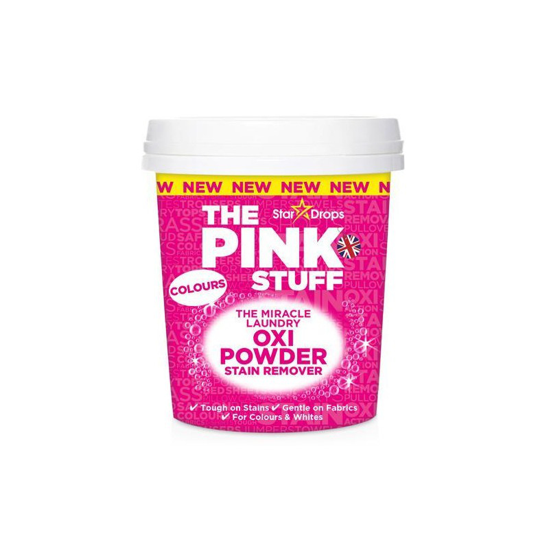 Voordeeldrogisterij The Pink Stuff Vlekverwijderpoeder Oxi Powder Kleur - 1 kg aanbieding