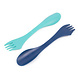 Benson Benson Bestek 3 in 1 Spork - 2 Delig Benson Benson Bestek 3 in 1 Spork - 2 Delig