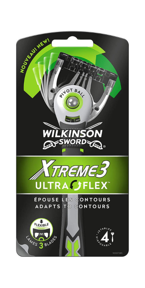 Voordeeldrogisterij Wilkinson Xtreme 3 Ultra Flex 4 Wegwerp Scheermesjes - 4 Stuks aanbieding