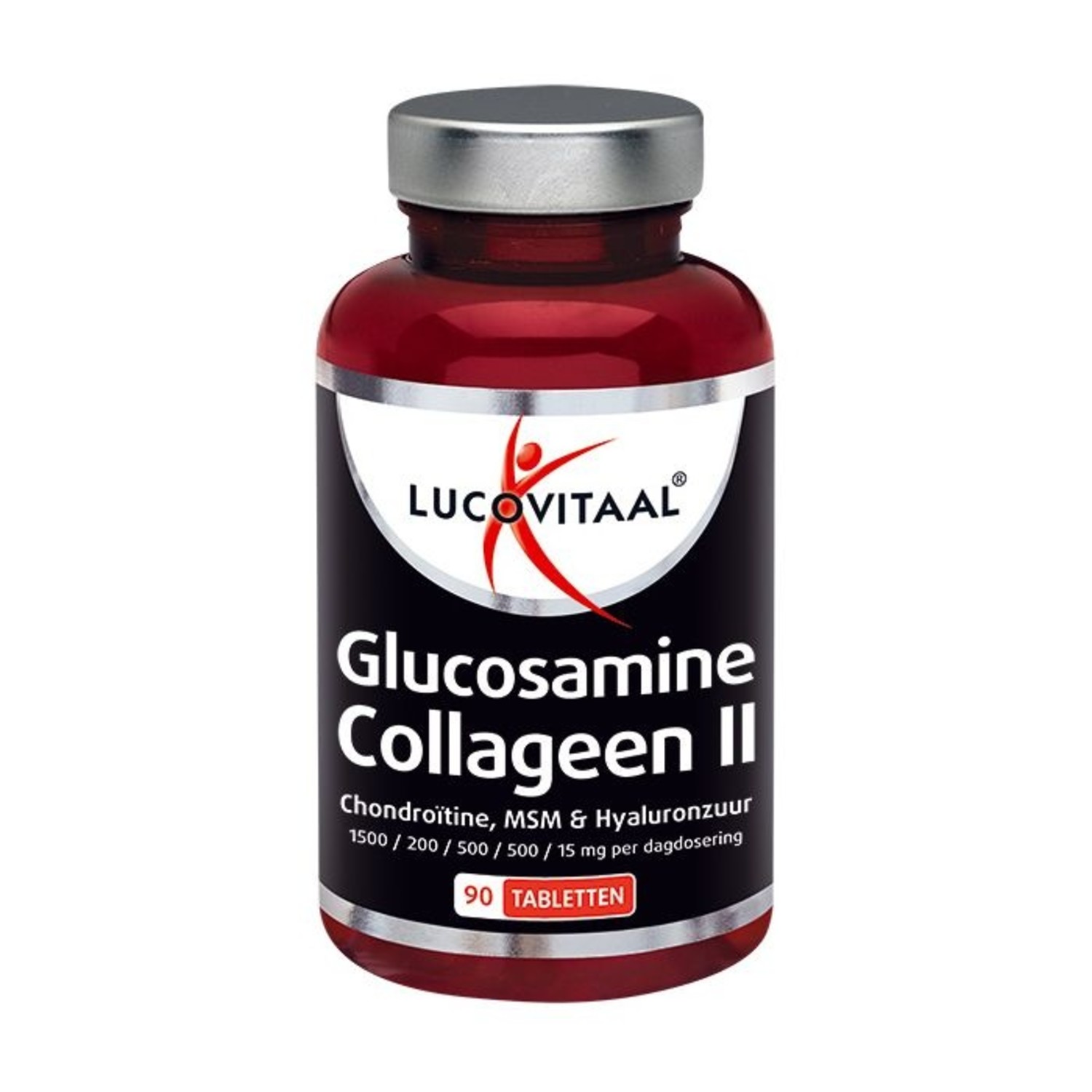 Aandringen Reorganiseren Ontaarden Lucovitaal Glucosamine Collageen Type 2 - 90 Tabletten - Voordeeldrogisterij