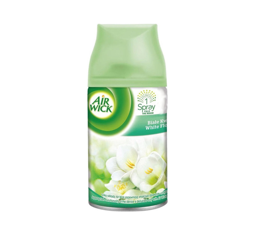 Airwick Navul Freshmatic Witte Bloembladen - 250 ml