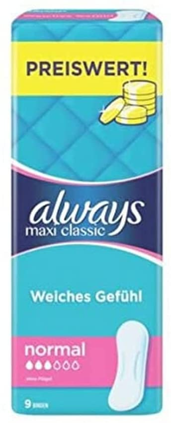 Voordeeldrogisterij Always Maxi Classic - 9 Stuks aanbieding