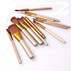 Huismerk Premium Make-up Borstel Set Met Metalen Opbergkoffer - 12 Delig Huismerk Premium Make-up Borstel Set Met Metalen Opbergkoffer - 12 Delig