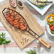 Huismerk Premium Barbecuegrill Voor Vis - 56 x 12,5 x 2,5 cm Huismerk Premium Barbecuegrill Voor Vis - 56 x 12,5 x 2,5 cm