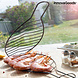 Huismerk Premium Barbecuegrill Voor Vis - 56 x 12,5 x 2,5 cm Huismerk Premium Barbecuegrill Voor Vis - 56 x 12,5 x 2,5 cm