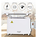 Adler Adler Broodrooster Voor 2 Sneetjes AD 3223 - 900W Adler Adler Broodrooster Voor 2 Sneetjes AD 3223 - 900W