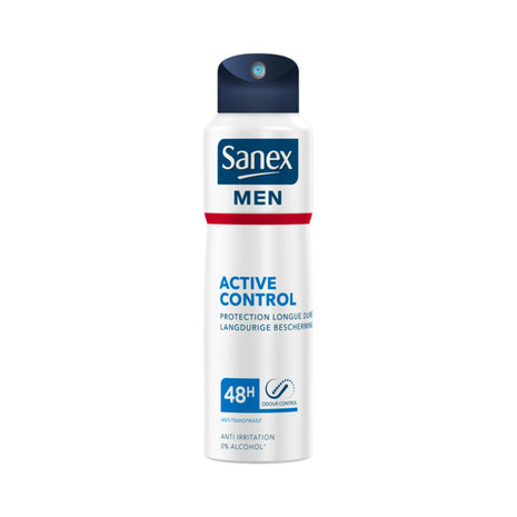 Langwerpig satelliet inrichting Sanex Men Active Control Deodorant Spray - 200 ml - Voordeeldrogisterij