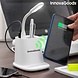 Huismerk 5-in-1 draadloze oplader met organiser-standaard en USB LED-lamp DesKing Voordeeldrogisterij Huismerk 5-in-1 draadloze oplader met organiser-standaard en USB LED-lamp DesKing Voordeeldrogisterij