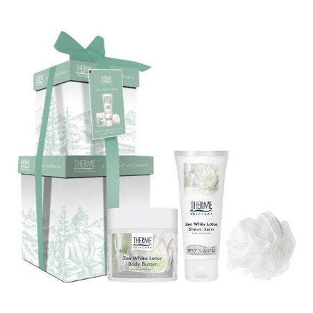 Therme Geschenkset Zen White Lotus - 3 Delig - Voordeeldrogisterij