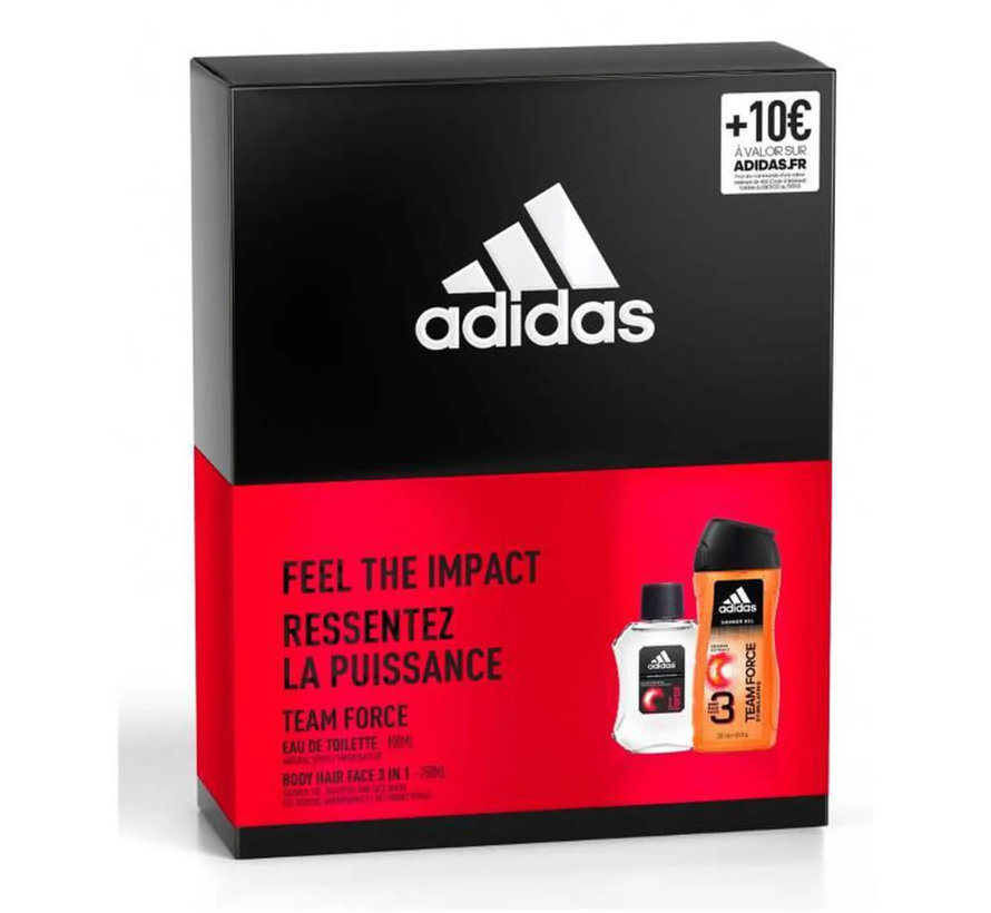 Adidas Team Force Geschenkverpakking - 3 Delig