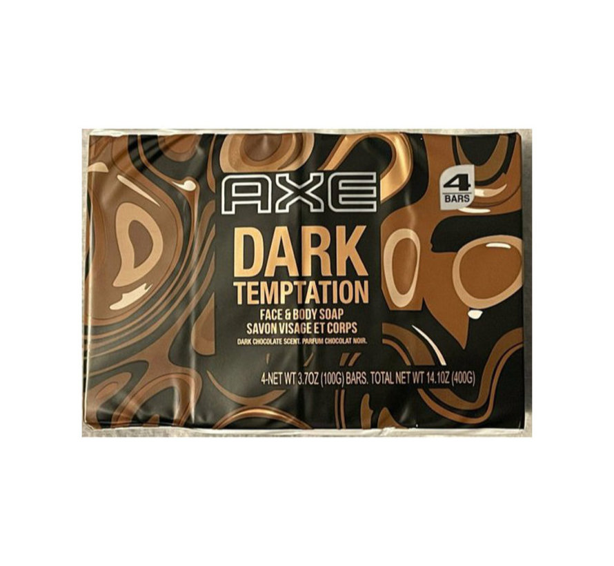 Axe Dark Temptation Zeep - 4 x 100 gram