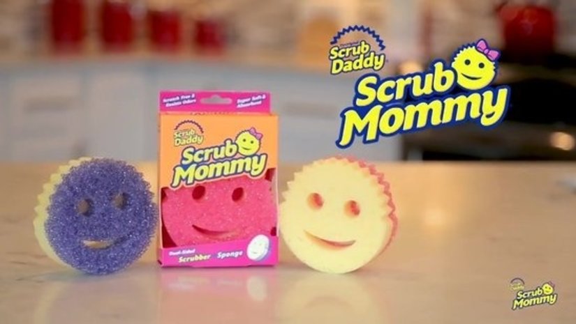 Krasvrij schoonmaken met de Scrub Daddy!