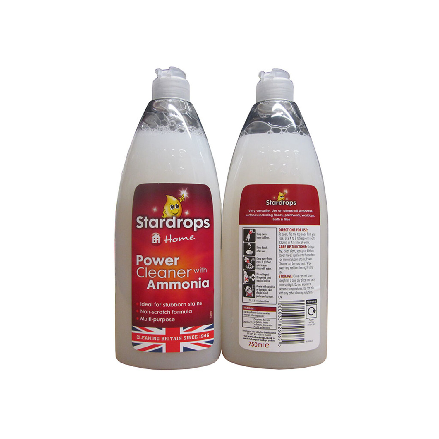 Stardrops Home Power Cleaner with Ammonia 750ml —