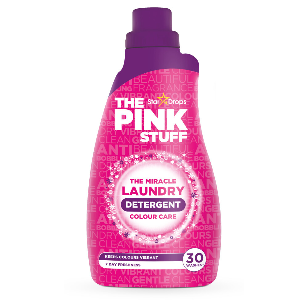 Voordeeldrogisterij The Pink Stuff 960ml Wasmiddel Vloeibare Kleurverzorging aanbieding
