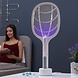 Huismerk 2-in-1 Oplaadbare Insectenracket met Uv-licht KL Rak Huismerk 2-in-1 Oplaadbare Insectenracket met Uv-licht KL Rak