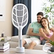 Huismerk 2-in-1 Oplaadbare Insectenracket met Uv-licht KL Rak Huismerk 2-in-1 Oplaadbare Insectenracket met Uv-licht KL Rak