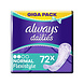 Always Always Dailies Inlegkruisjes Flexistyle - 72 Stuks Always Always Dailies Inlegkruisjes Flexistyle - 72 Stuks