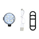 Huismerk Benson Fiets Achterlicht USB Oplaadbaar Incl. Clip - Rood Huismerk Benson Fiets Achterlicht USB Oplaadbaar Incl. Clip - Rood