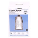 Huismerk Autolader USB + USB - C 12-24V Huismerk Autolader USB + USB - C 12-24V