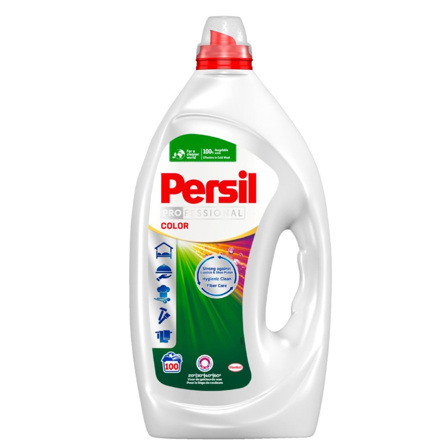 Voordeeldrogisterij Persil Vloeibaar Wasmiddel Color Professional - 100 Wasbeurten-4.5L aanbieding