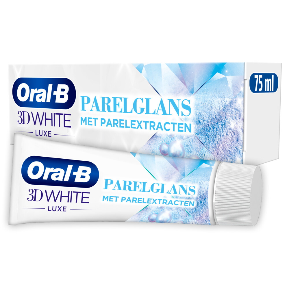 Voordeeldrogisterij Oral-B Tandpasta 3D White Luxe "Parelglans" - 75 ml aanbieding