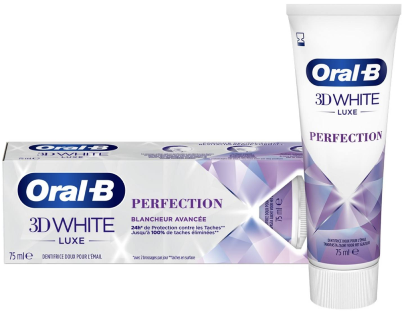 Voordeeldrogisterij Oral-B Tandpasta 3D White Luxe Perfection - 75ml aanbieding