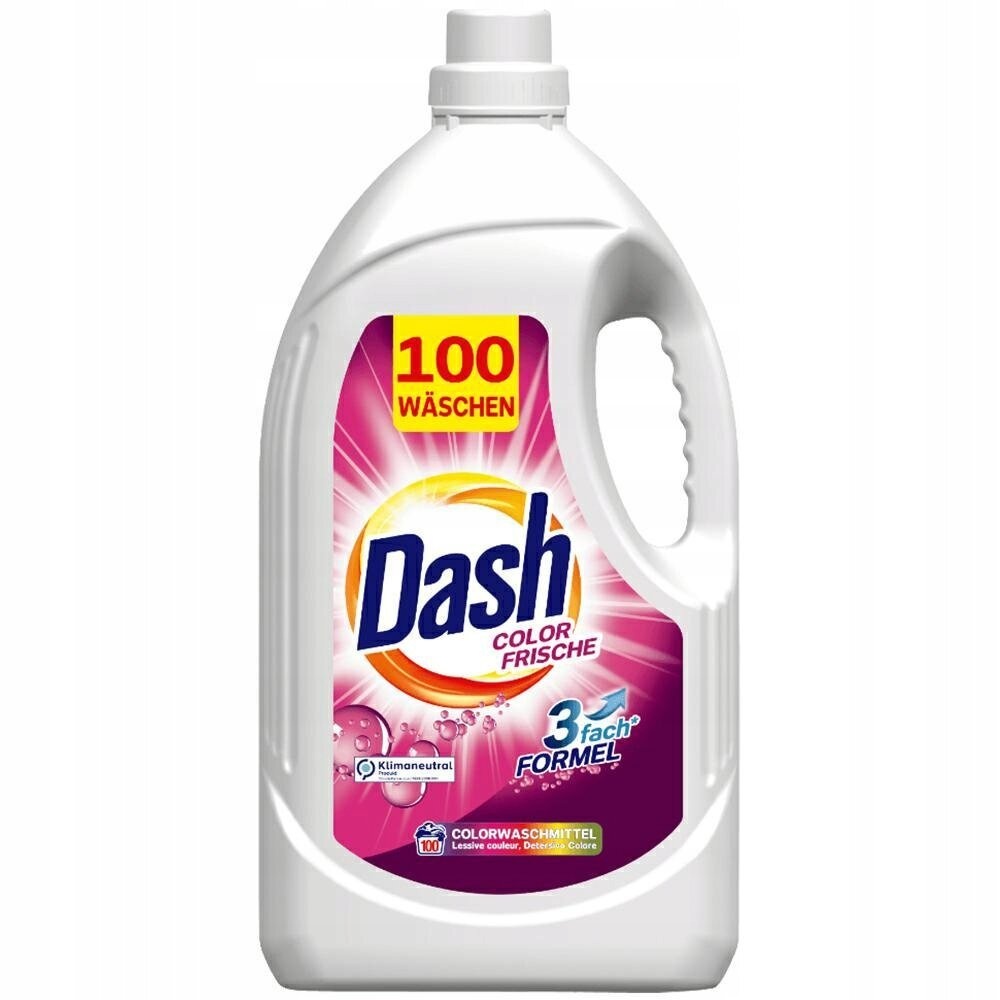 Voordeeldrogisterij Dash vloeibaar wasmiddel Kleur Fris - 100 wasbeurten - 5L aanbieding