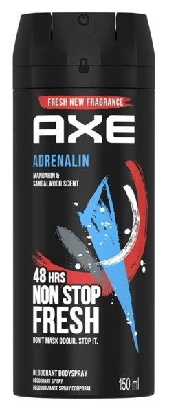 Voordeeldrogisterij Axe Deospray Adrenaline- 150 ml aanbieding