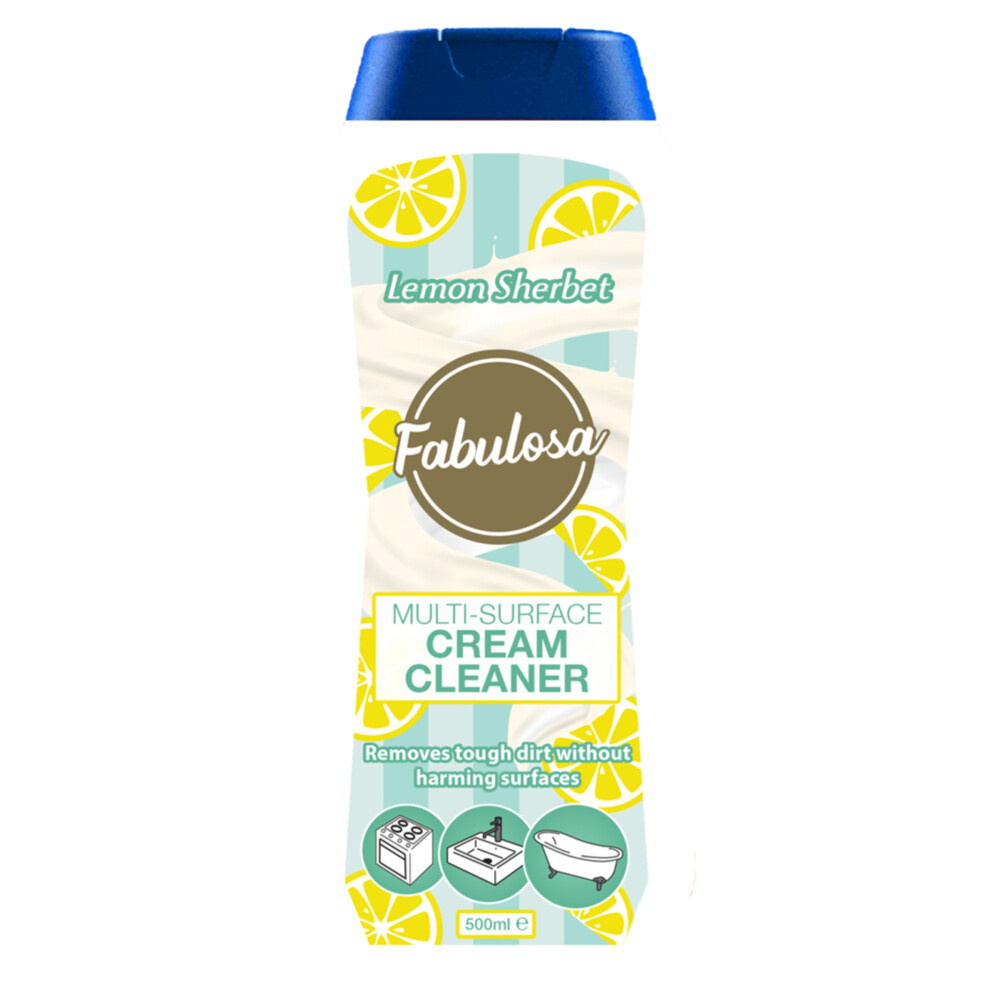 Voordeeldrogisterij Fabulosa Cream Cleaner Lemon - 500ml aanbieding