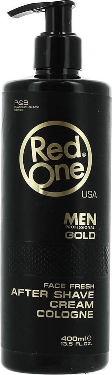 Voordeeldrogisterij RedOne After Shave Cream Cologne Gold- 400 ml aanbieding