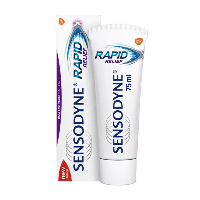 Voordeeldrogisterij Sensodyne Tandpasta Rapid Relief -75 ml aanbieding