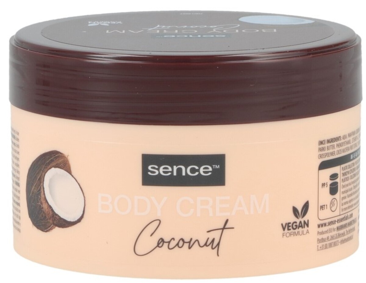 Sence Body Creme Coconut 200ml Voordeeldrogisterij