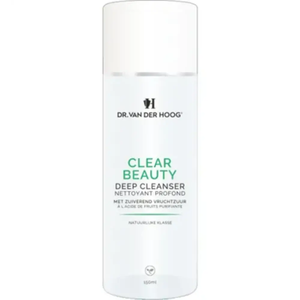 DR.V.D. HOOG CLEAR DEEP CLEANSER 150ML Voordeeldrogisterij DR.V.D. HOOG CLEAR DEEP CLEANSER 150ML Voordeeldrogisterij